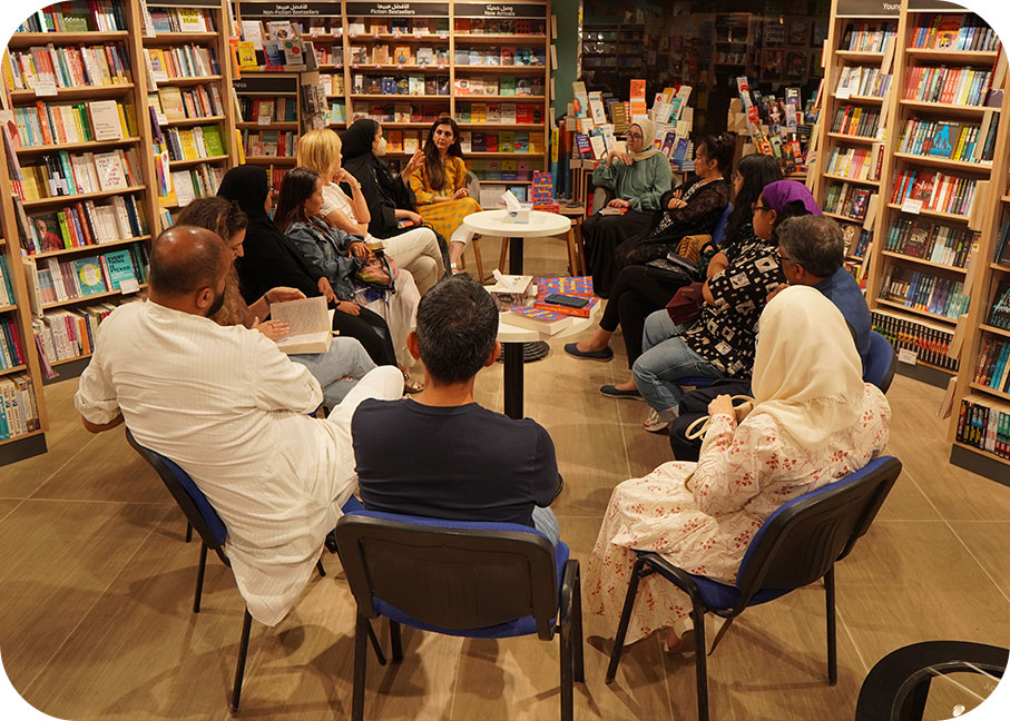 Emirates Literature Foundation Book Cub at Magrudy's